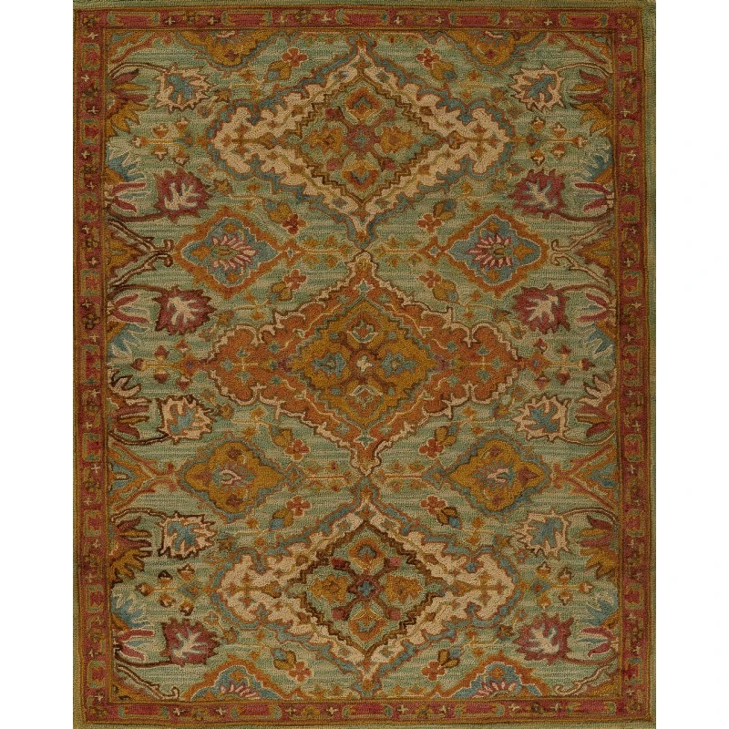 Momeni Tangier TAN35 Blue 9'6" X 13'6" Area Rug