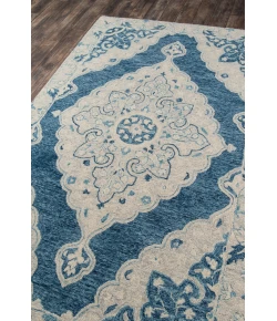 Momeni Tangier Tan36 Blue Area Rug 3 ft. 6 in. X 5 ft. 6 in. Rectangle