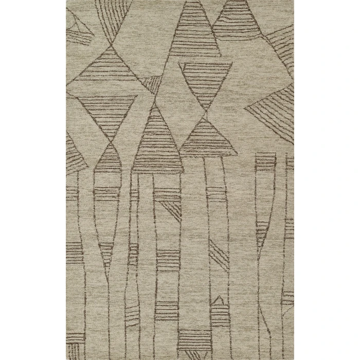 Momeni Teppe Area Rug TEP-2 Grey 2' X 3'