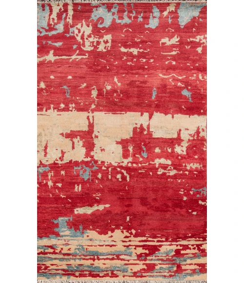 Momeni Terra Area Rug TER-2 Red 5' X 8'