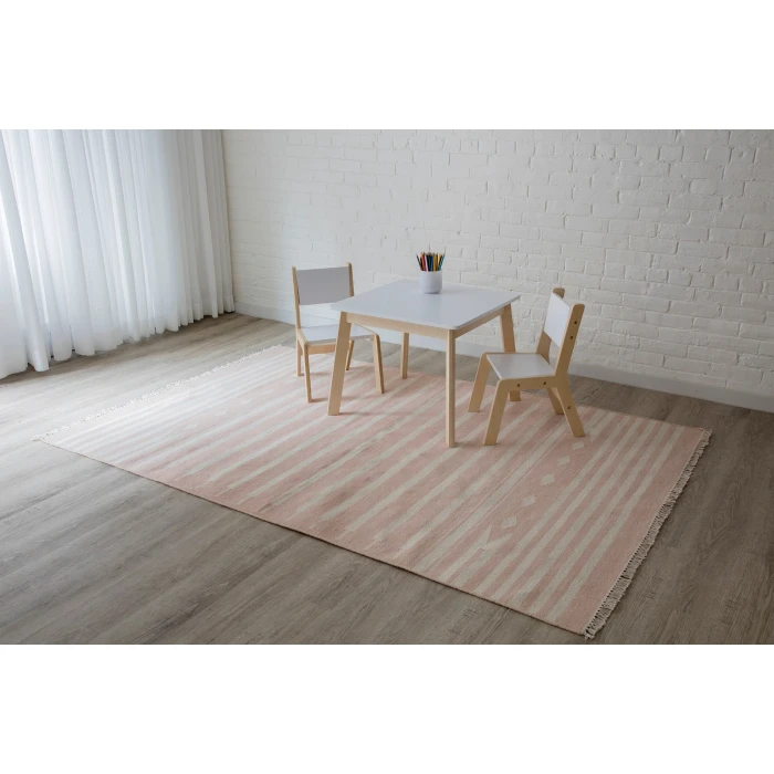 Erin Gates Thompson Pink THO-1 5 ft. X 7 ft. 6 in. Rect. Rug