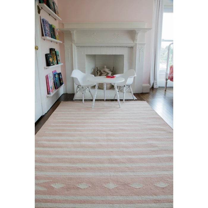 Erin Gates Thompson Pink THO-1 5 ft. X 7 ft. 6 in. Rect. Rug