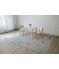 Erin Gates Thompson THO-2 Grey 5 ft. X 7 ft. 6 in. Rectangle Rug