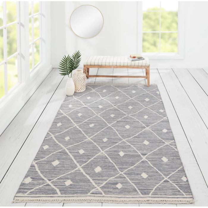 Erin Gates Thompson Grey THO-3 9 ft. X 12 ft. Rect. Rug
