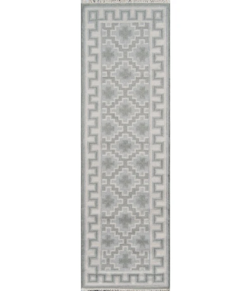 Erin Gates Thompson Grey THO-4 7 ft. 6 in. X 9 ft. 6 in. Rect. Rug