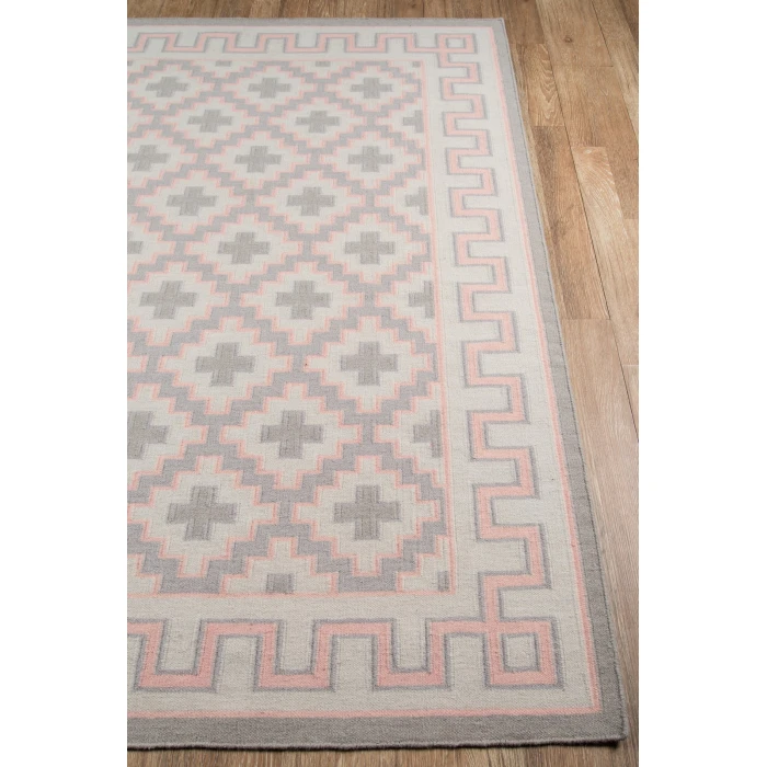 Erin Gates Thompson Pink THO-4 3'6 in. X 5'6 in. Rectangle Rug