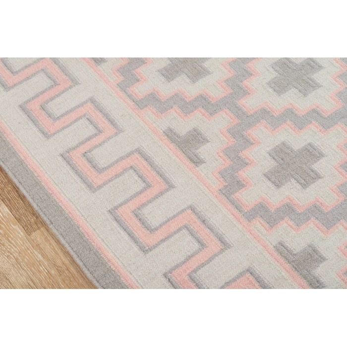Erin Gates Thompson Pink THO-4 3'6 in. X 5'6 in. Rectangle Rug