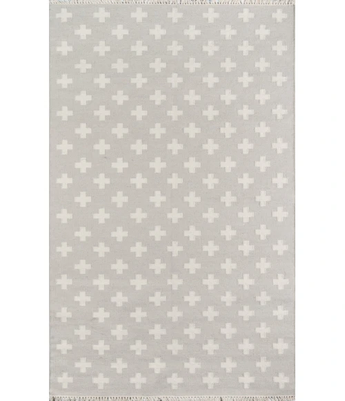 Momeni Topanga Area Rug TOP-1 Lucille Grey 3'6 X 5'6