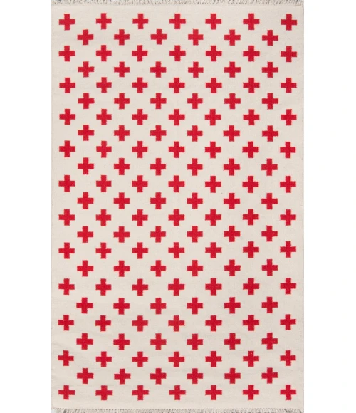 Momeni Topanga Area Rug TOP-1 Lucille Ivory 3'6 X 5'6