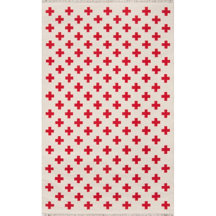 Momeni Topanga Area Rug TOP-1 Lucille Ivory 3'6 X 5'6
