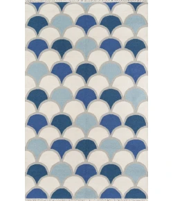 Momeni Novogratz Topanga Top-2 Blue Area Rug 7 ft. 6 in. X 9 ft. 6 in. Rectangle