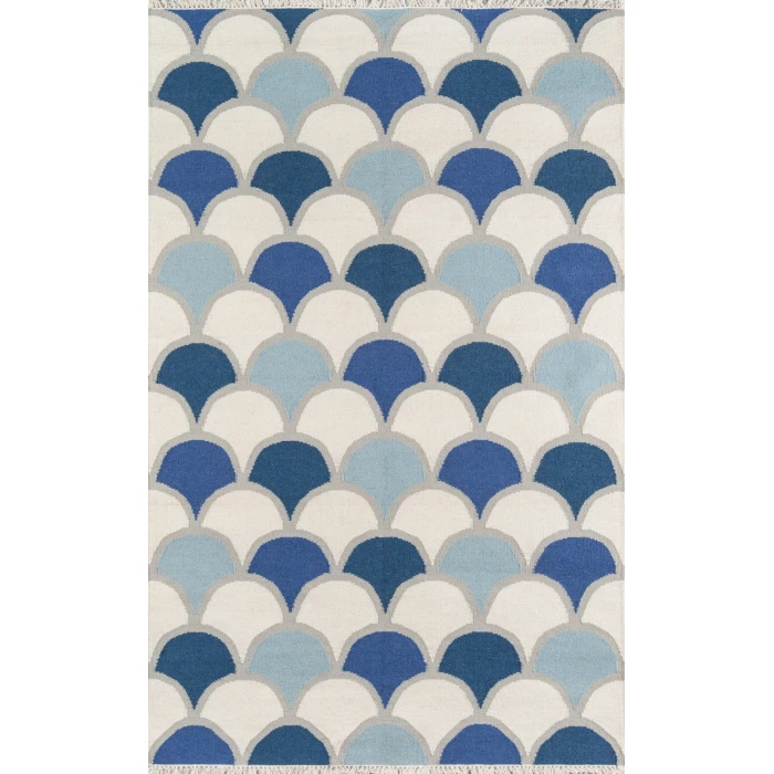 Momeni Topanga Area Rug TOP-2 Dasha Blue 2'3 X 8' Runner
