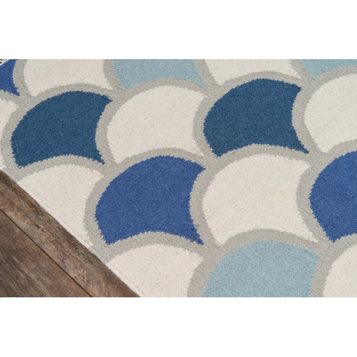 Momeni Topanga Area Rug TOP-2 Dasha Blue 2'3 X 8' Runner