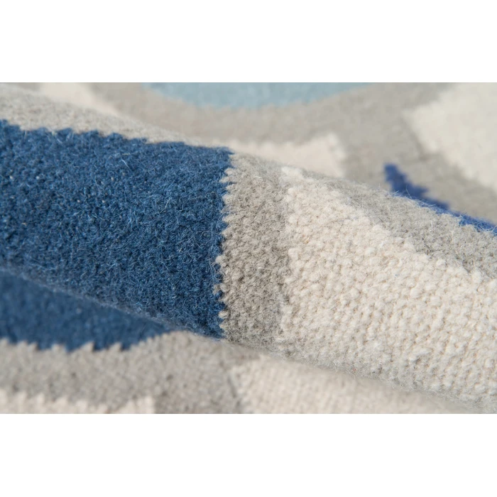 Momeni Topanga Area Rug TOP-2 Dasha Blue 2'3 X 8' Runner