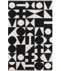 Momeni Topanga Area Rug TOP-3 Roberta Black 2' X 3'