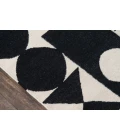 Momeni Topanga Area Rug TOP-3 Roberta Black 2' X 3'
