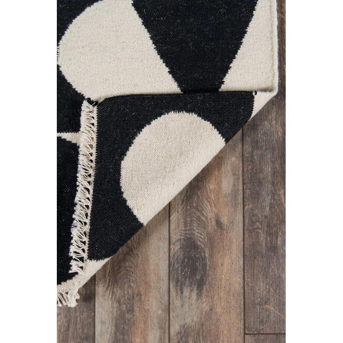 Momeni Topanga Area Rug TOP-3 Roberta Black 2' X 3'