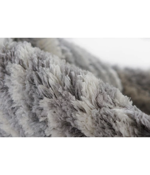 Momeni Transcoso Area Rug TCO-2 Rio Grey 2'7 X 7'11 Runner