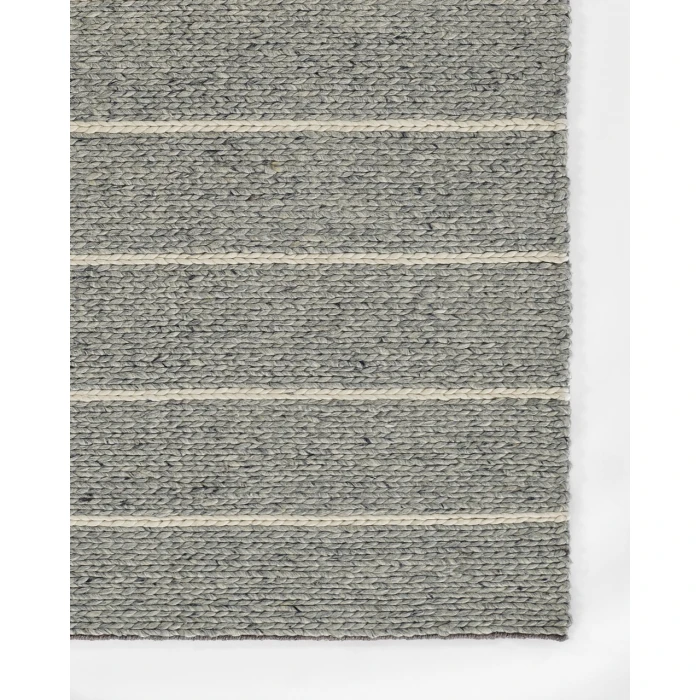 Momeni Twine TWI-1 Grey 5 ft. X 8 ft. Rectangle Rug