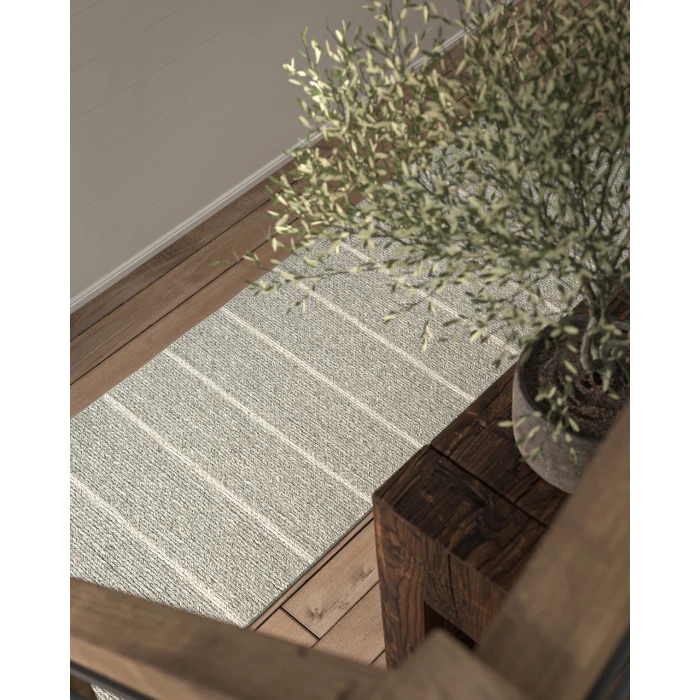 Momeni Twine TWI-1 Grey 5 ft. X 8 ft. Rectangle Rug