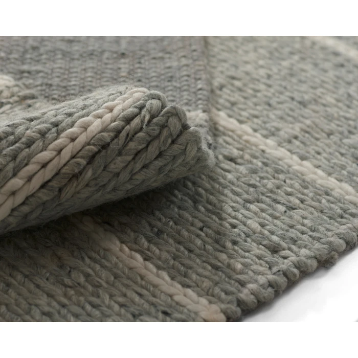 Momeni Twine TWI-1 Grey 5 ft. X 8 ft. Rectangle Rug