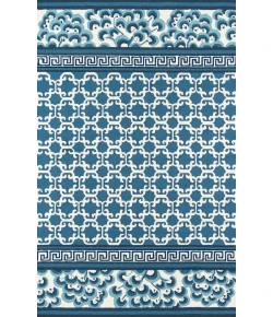 Madcap Cottage Under A Loggia Blue UND-4 5ft. X 8ft. Rect. Rug