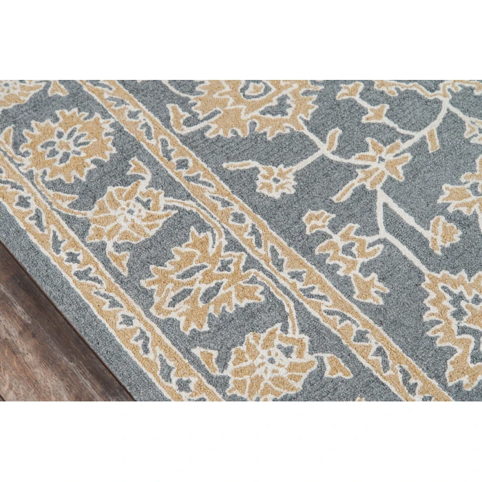 Momeni Valencia Area Rug VAL-2 Grey 5' X 7'6