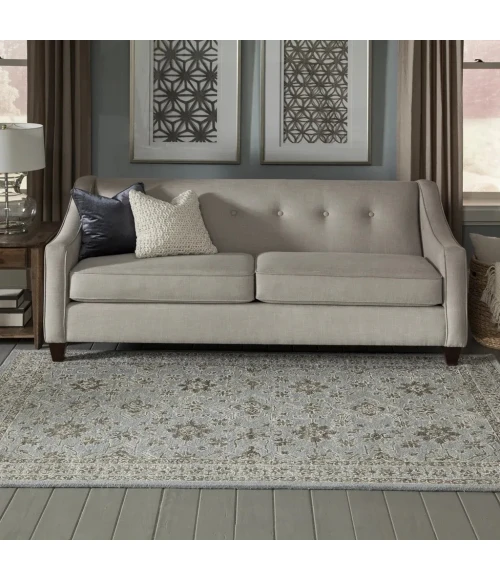 Momeni Valencia Blue VAL-3 2ft. X 3ft. Rect. Rug