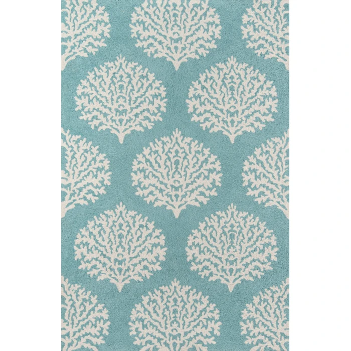 Momeni Veranda Area Rug VR-45 Aqua 2' X 3'