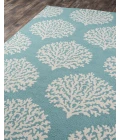 Momeni Veranda Area Rug VR-45 Aqua 3'9 X 5'9