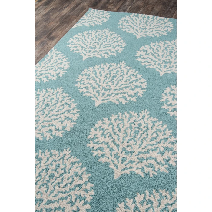 Momeni Veranda Area Rug VR-45 Aqua 2' X 3'