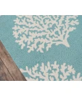 Momeni Veranda Area Rug VR-45 Aqua 3'9 X 5'9