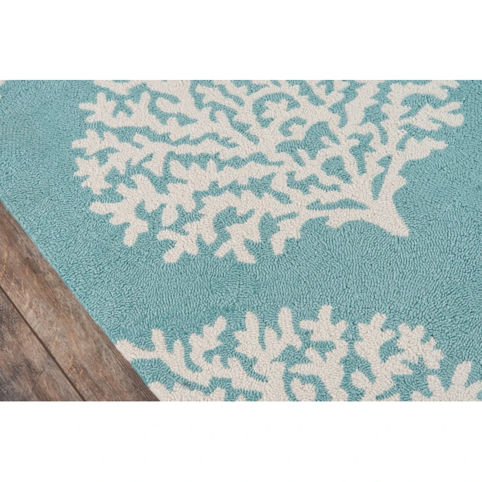 Momeni Veranda Area Rug VR-45 Aqua 2' X 3'
