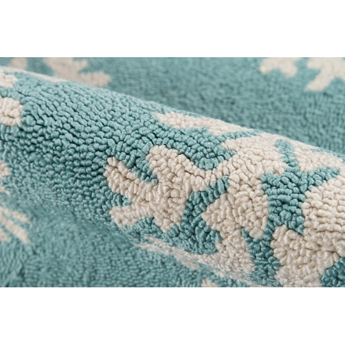 Momeni Veranda Area Rug VR-45 Aqua 2' X 3'