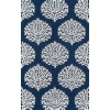 Momeni Veranda Vr-45 Navy Area Rug 3 ft. 9 in. X 5 ft. 9 in. Rectangle