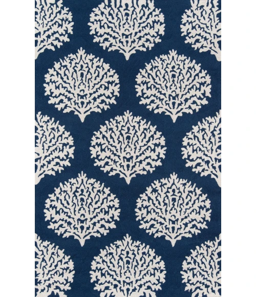 Momeni Veranda Area Rug VR-45 Navy 2' X 3'