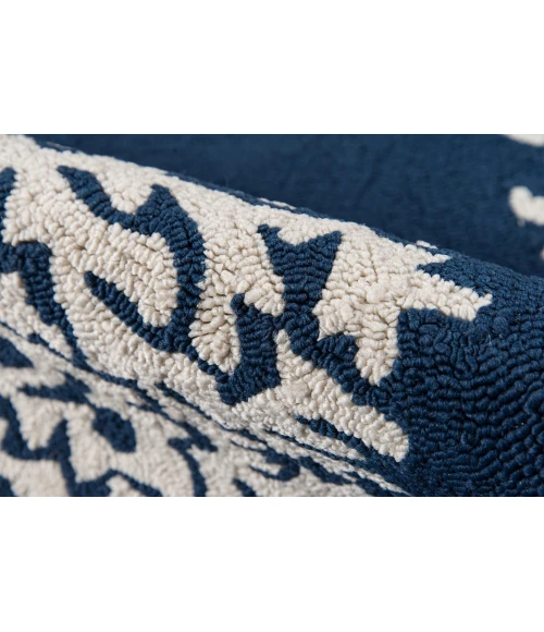 Momeni Veranda Area Rug VR-45 Navy 2' X 3'