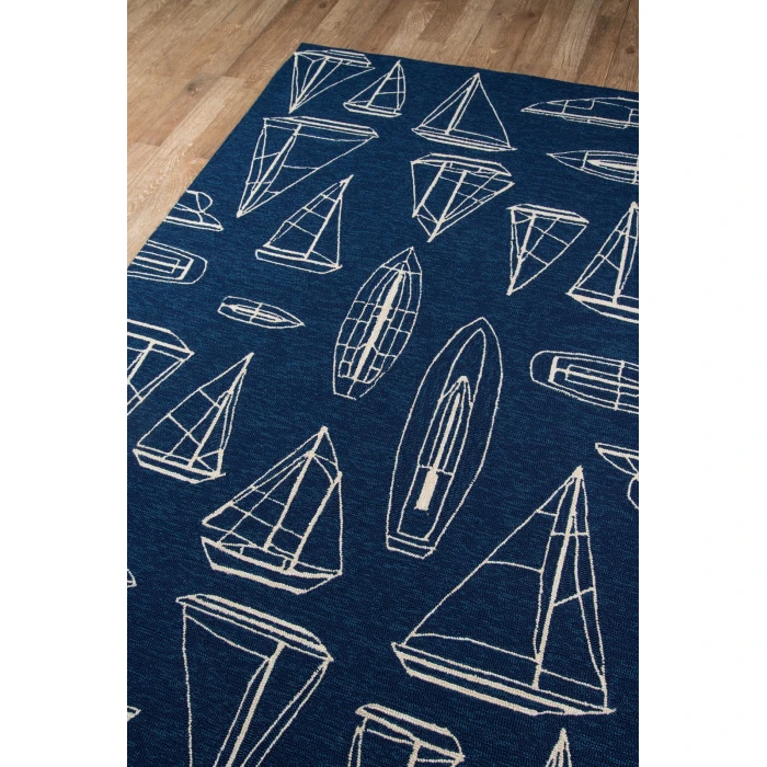 Momeni Veranda Area Rug VR-70 Navy 3'9 X 5'9