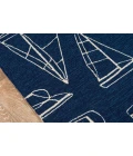 Momeni Veranda Area Rug VR-70 Navy 3'9 X 5'9