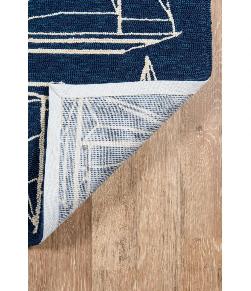 Momeni Veranda Area Rug VR-70 Navy 3'9 X 5'9