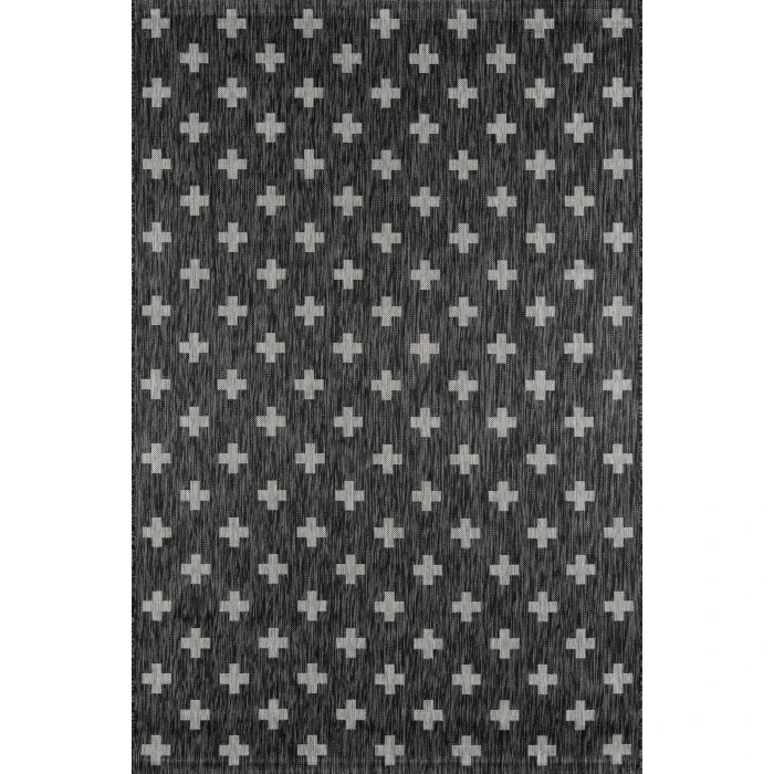 Momeni Villa Area Rug VI-01 Umbria Charcoal 7'10 X 10'10