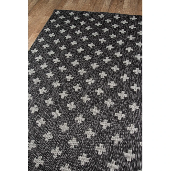 Momeni Villa Area Rug VI-01 Umbria Charcoal 7'10 X 10'10