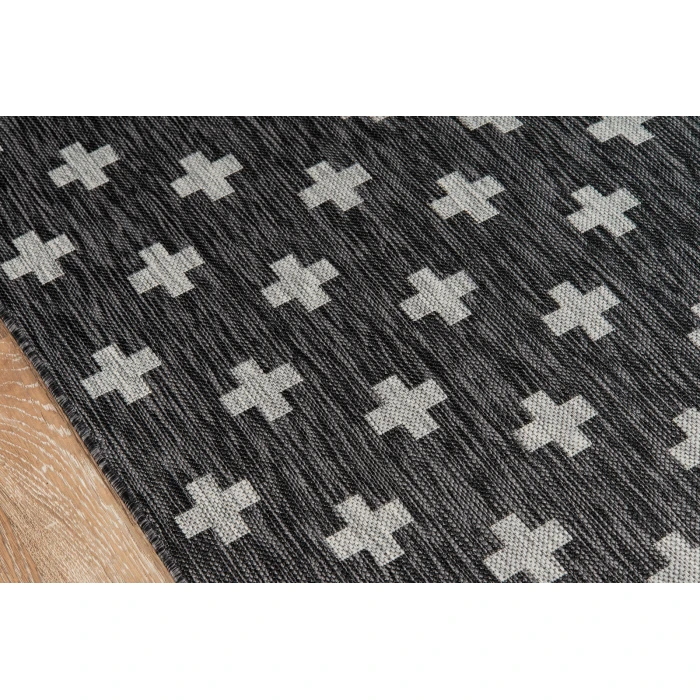 Momeni Villa Area Rug VI-01 Umbria Charcoal 7'10 X 10'10