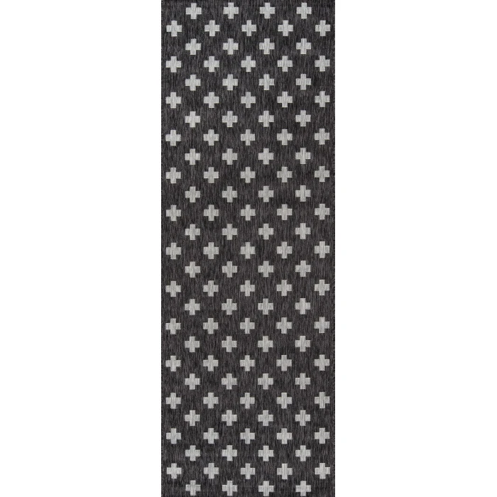 Momeni Villa Area Rug VI-01 Umbria Charcoal 7'10 X 10'10