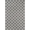 Momeni Novogratz Villa Vi-01 Grey Area Rug 5 ft. 3 in. X 7 ft. 6 in. Rectangle
