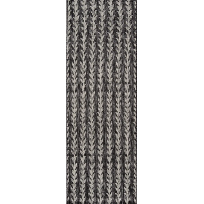 Momeni Villa Area Rug VI-02 Amalfi Charcoal 2' X 10' Runner