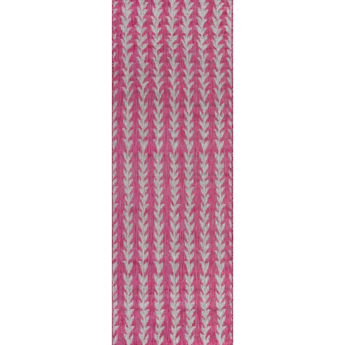 Momeni Villa Area Rug VI-02 Amalfi Fuschia 2' X 10' Runner