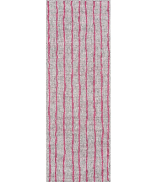 Momeni Villa Area Rug VI-03 Sicily Fuschia 9'3 X 12'6