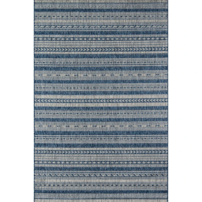 Momeni Villa Area Rug VI-04 Tuscany Blue 2' X 10' Runner