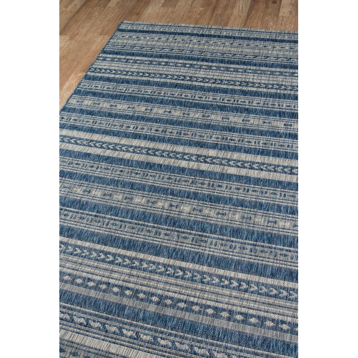 Momeni Villa Area Rug VI-04 Tuscany Blue 2' X 10' Runner